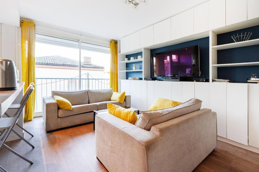1 Bedroom/Clim/Wifi, St Michel Station Toulouse Extérieur photo